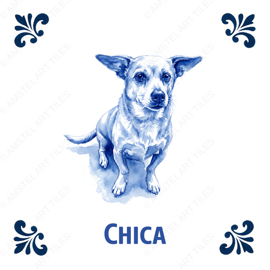 Tegelontwerp Chica