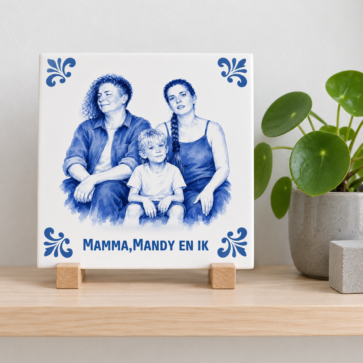 AT1800 tegelontwerp Mamma,Mandy en ik lifestyle