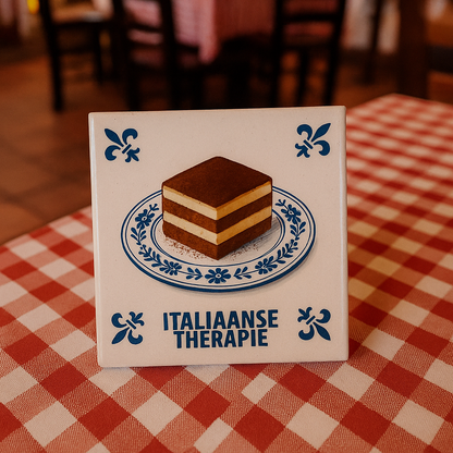 „TIRAMISU“ – DELFT-BLAU-FLIESEN MIT HUMOR