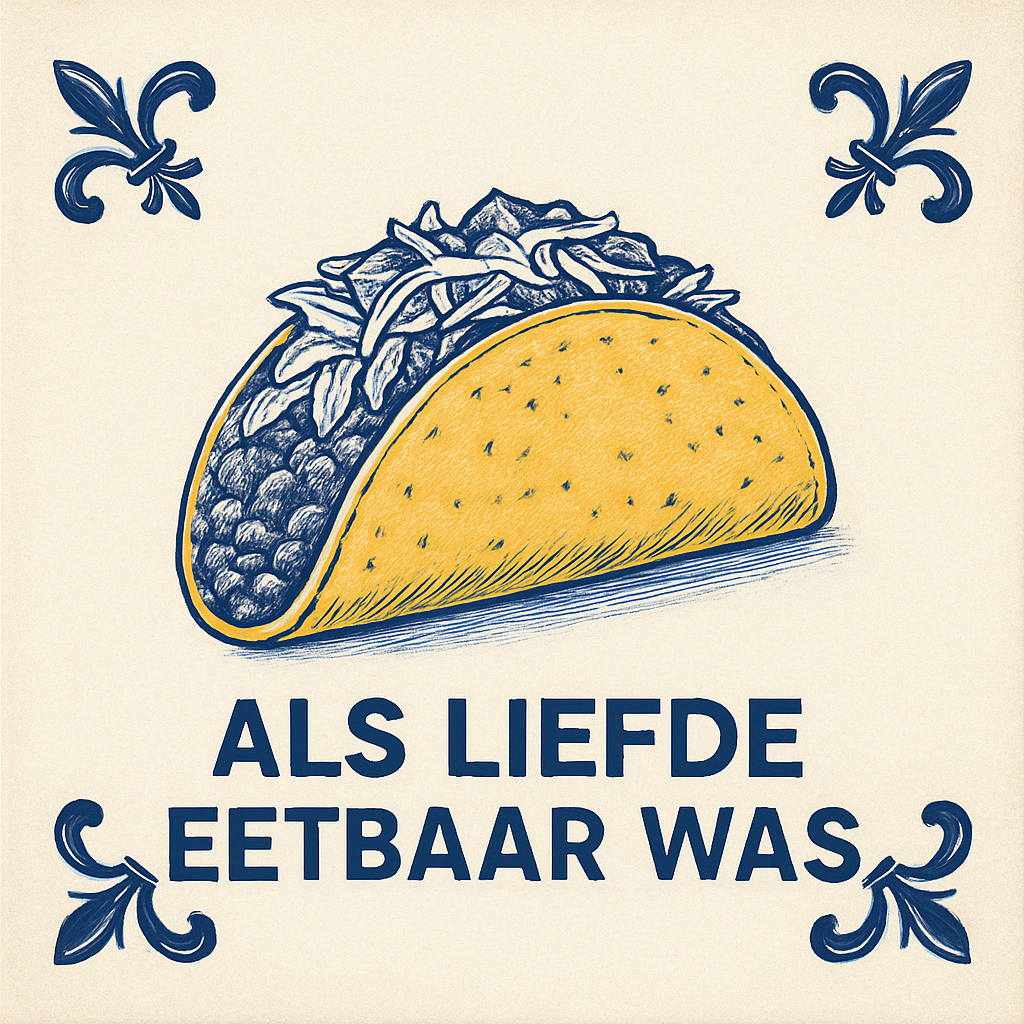 Tacos - Tile "Wenn Liebe essbar wäre"