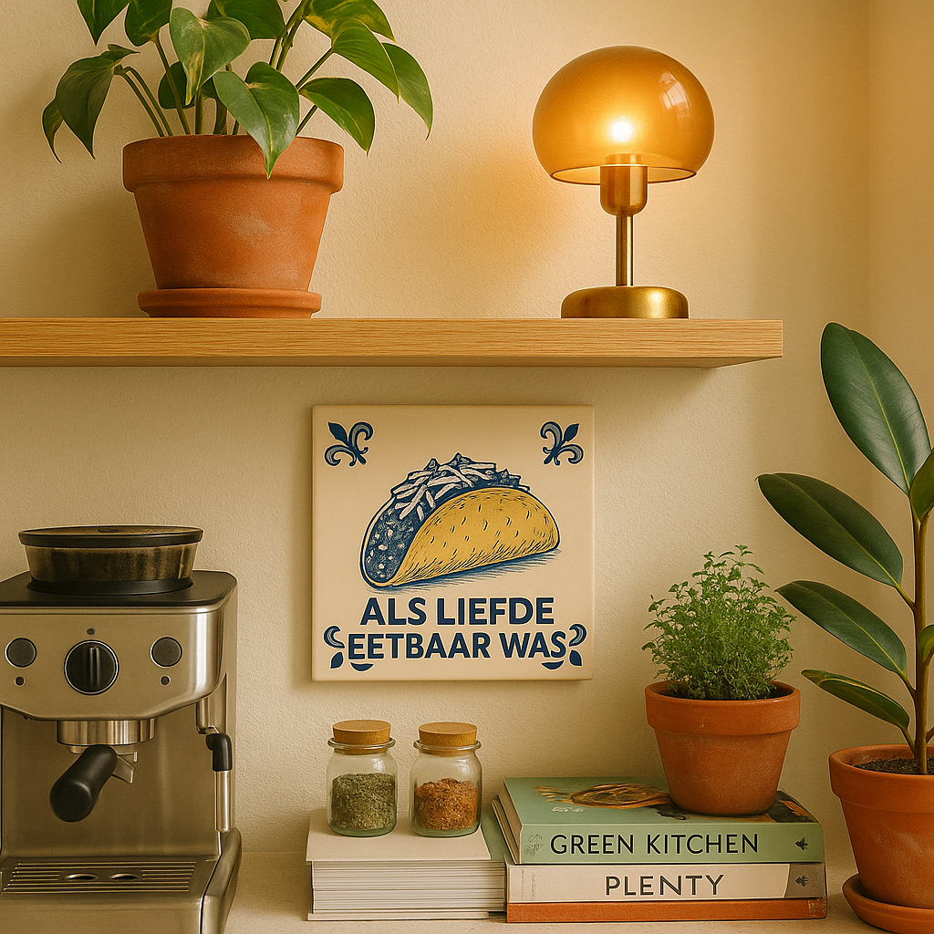 Tacos - Tile "Wenn Liebe essbar wäre"