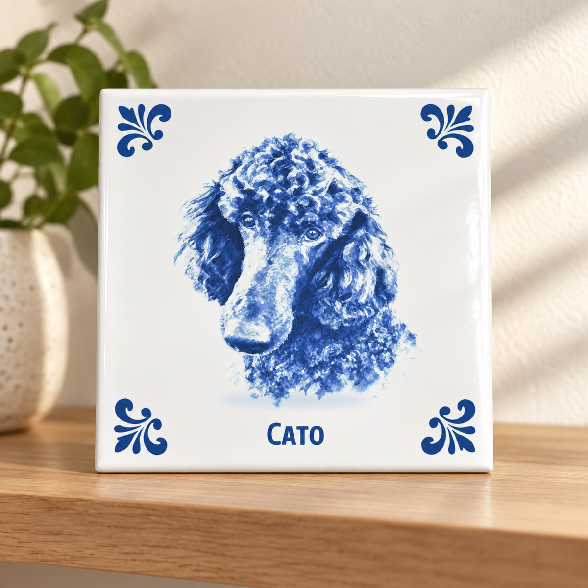 Tegelontwerp Cato AT1513 kleinere naam met schaduw