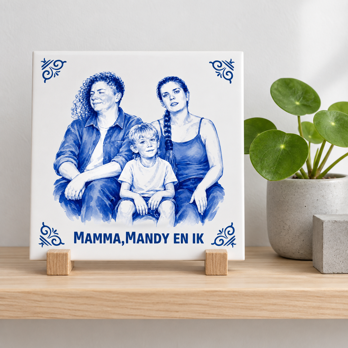 AT1802 tegelontwerp Mamma,Mandy en ik lifestyle