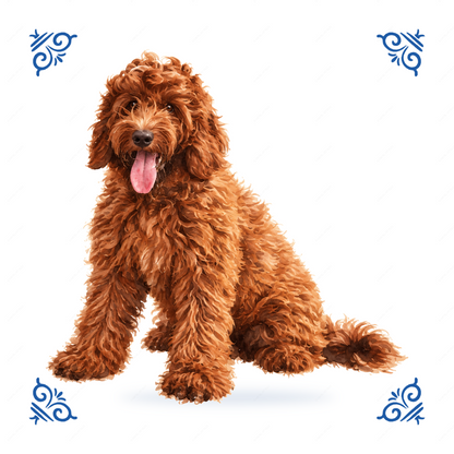 AT1926 tegelontwerp hond