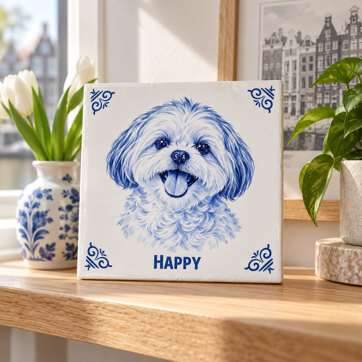 AT2061 Happy tegelontwerp lifestyle