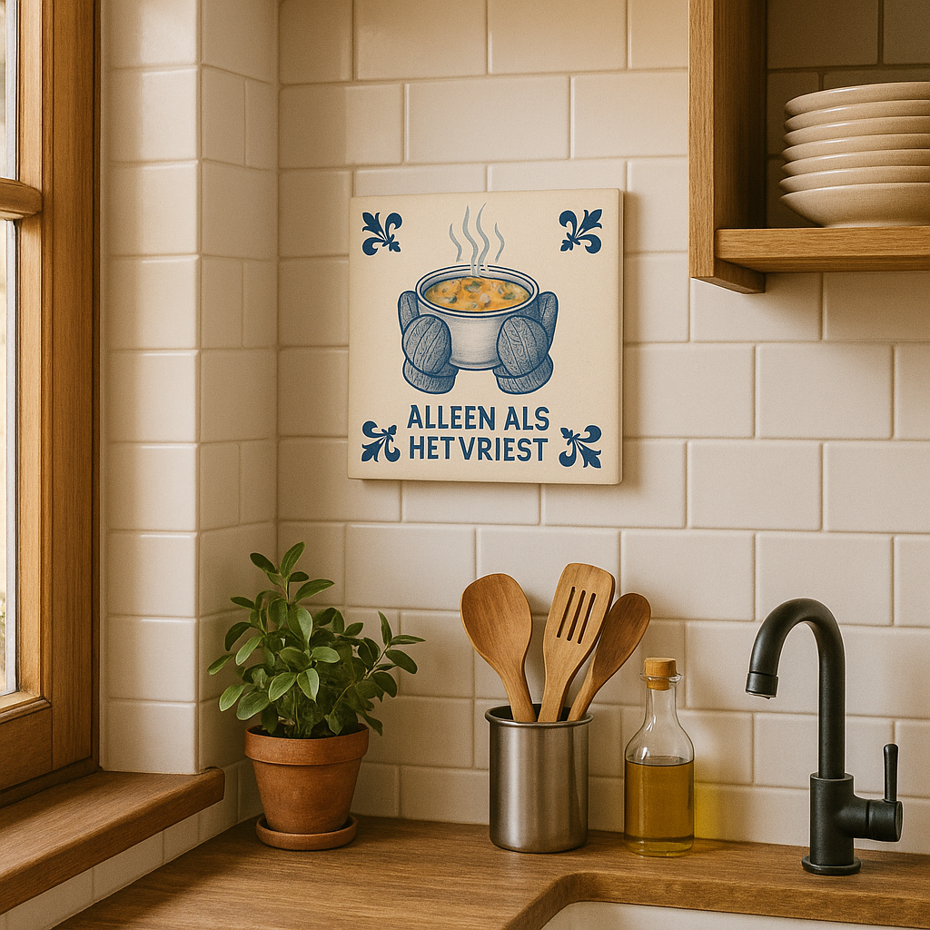 Pea soup - Only when it freezes