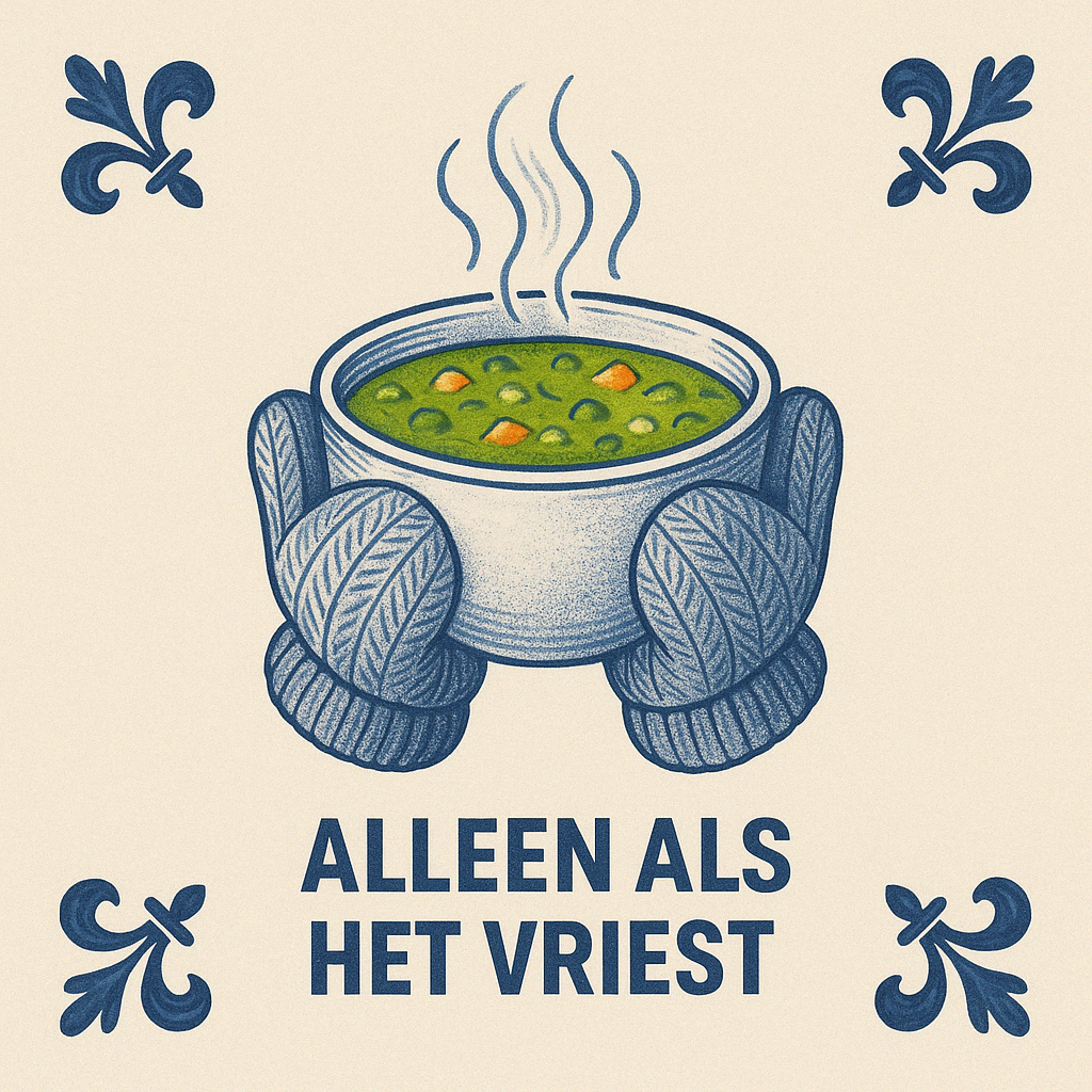 Pea soup - Only when it freezes