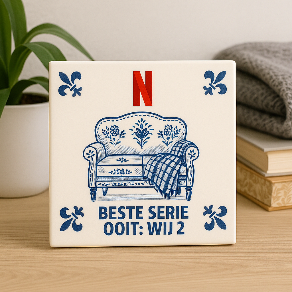 Best series ever: WE 2 - Delft Blue Tile with Humor