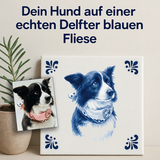 Maak je eigen Delfts Blauwe  tegel