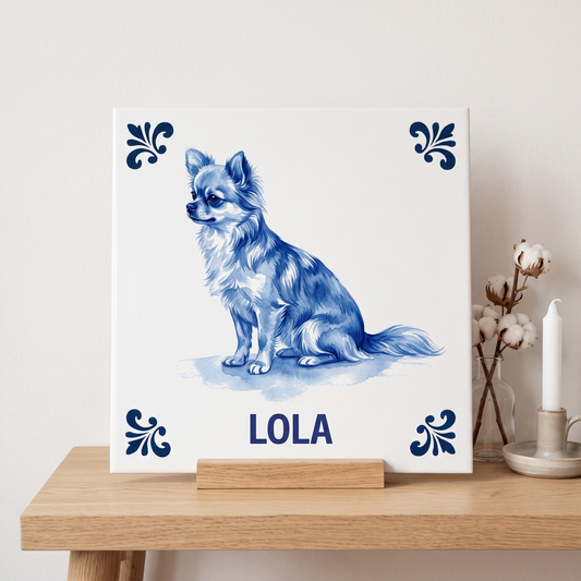 Delfts blauwe tegel Lola