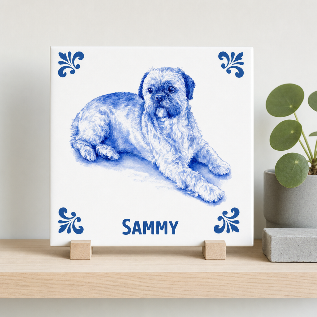 Tegelontwerp Sammy - Delfts Blauw