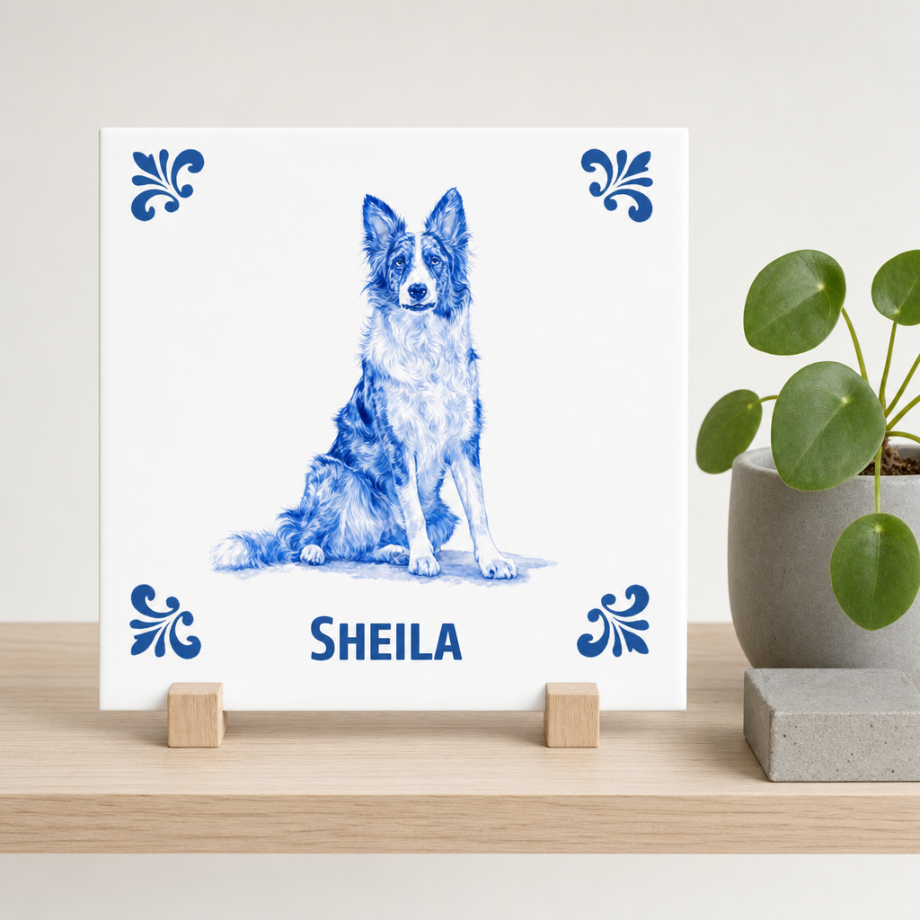 Tegelontwerp Sheila - Delfts Blauw