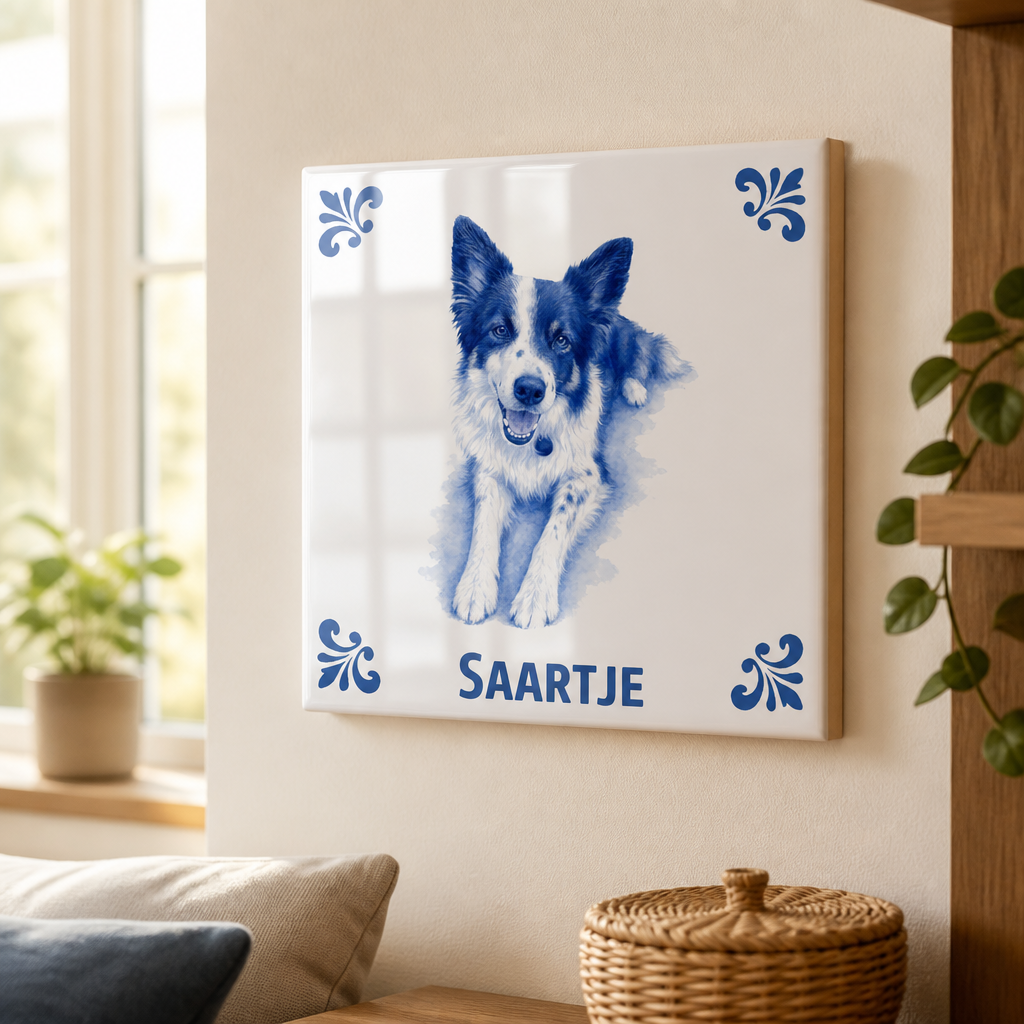 Delft Blue tegel Saartje AT1395