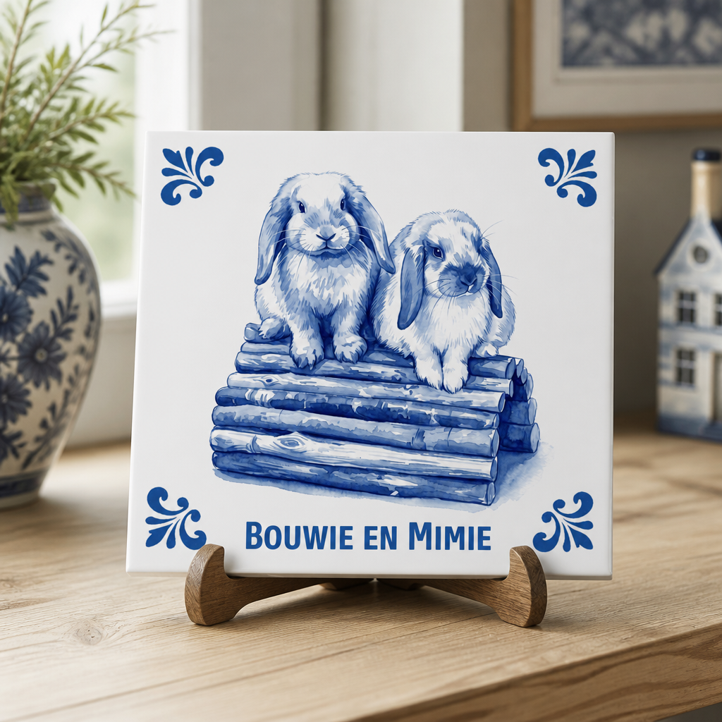 Tegelontwerp – Bouwie en Mimie – 13-08-2026
