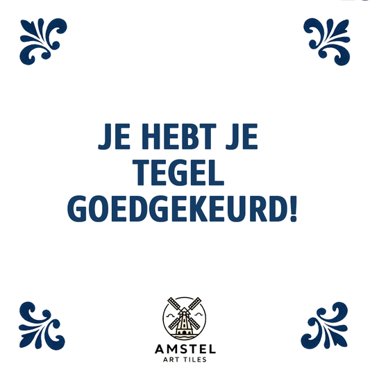 Jouw persoonlijke op maat gemaakte tegel!