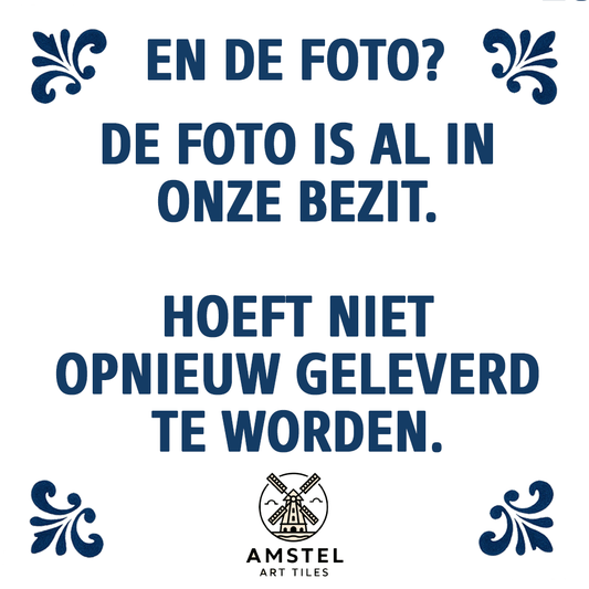 Jouw persoonlijke op maat gemaakte tegel!