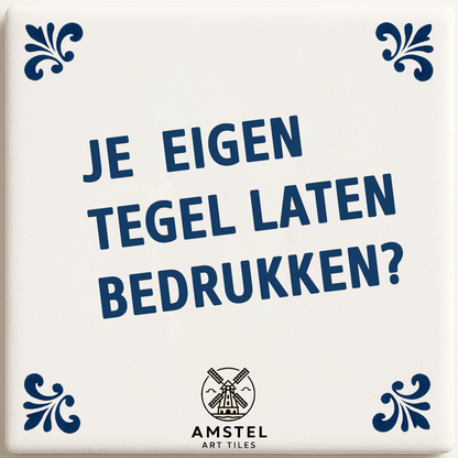 Gestalten Sie Ihre eigene Delfter-Blau-Fliese 